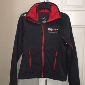 2013 Lake Placid Ironman Triathlon Marathon Cycling Running Swim Finisher Jacket